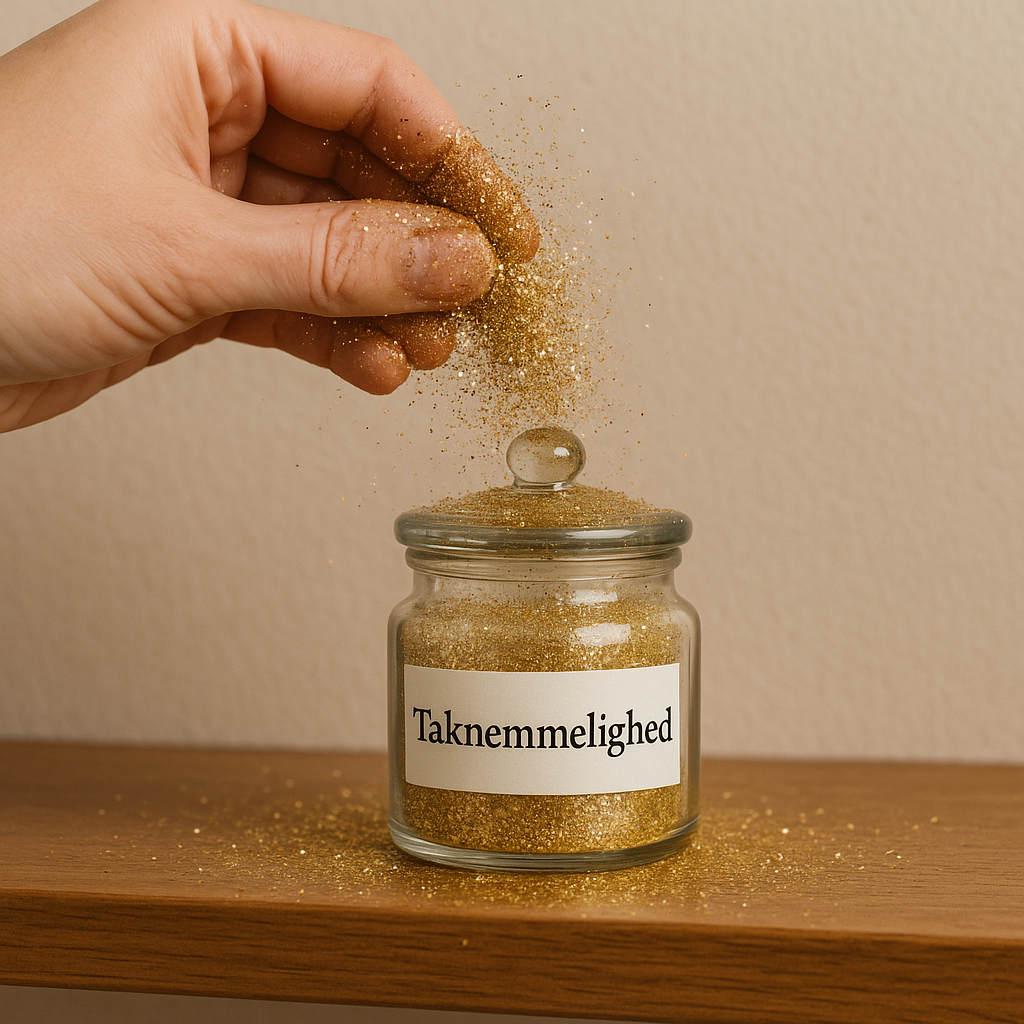 glimmer og taknemmelighed