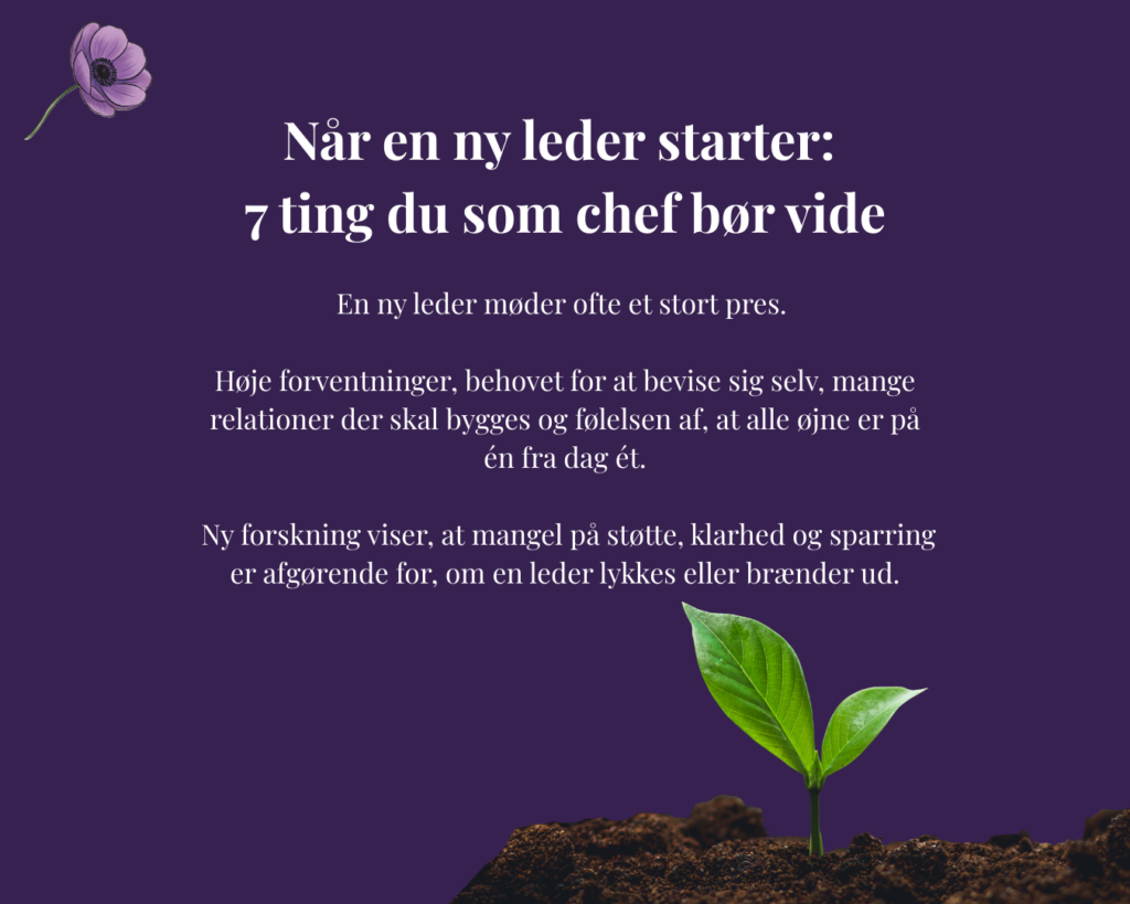 7 trin en chef bør huske når en ny leder onboardes