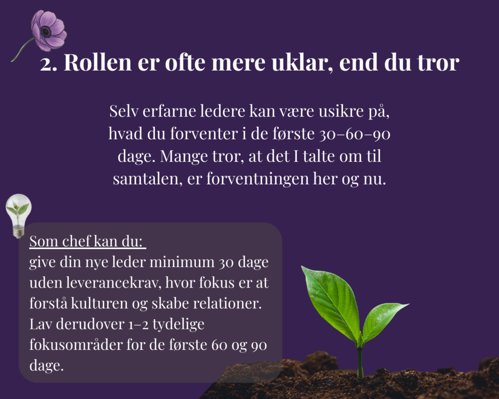 7 trin en chef bør huske når en ny leder onboardes