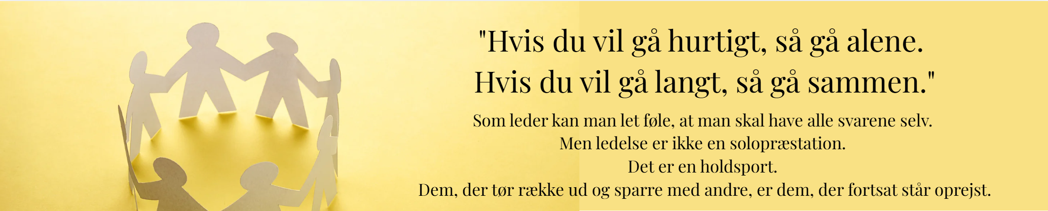 Gruppecoaching for ledere er bedre end at gå udviklingsrejsen alene