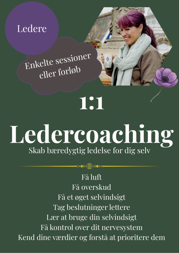 1:1 Ledercoaching / Lederudvikling