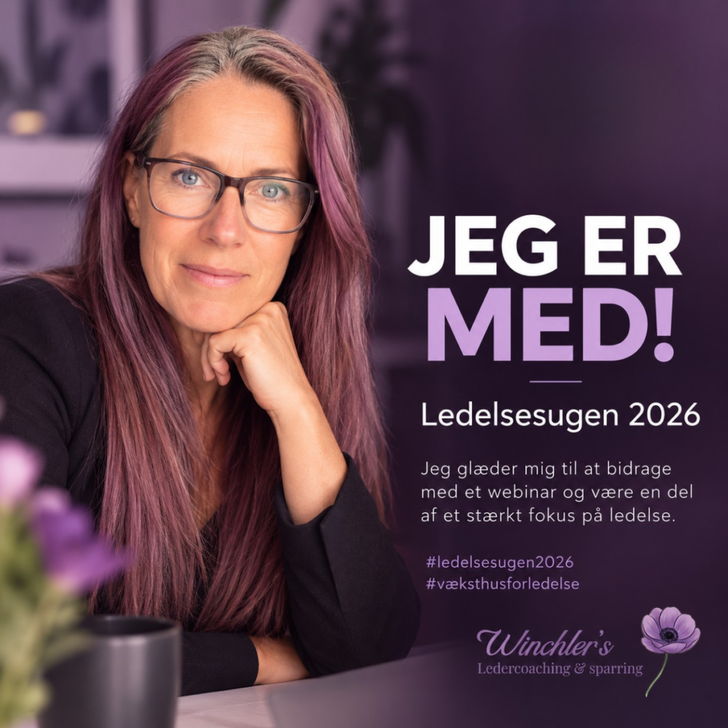 Forside | Coaching for ledere og medarbejdere Winchlers har et webinar med på væksthuset for ledelse - ledelsesugen 2026