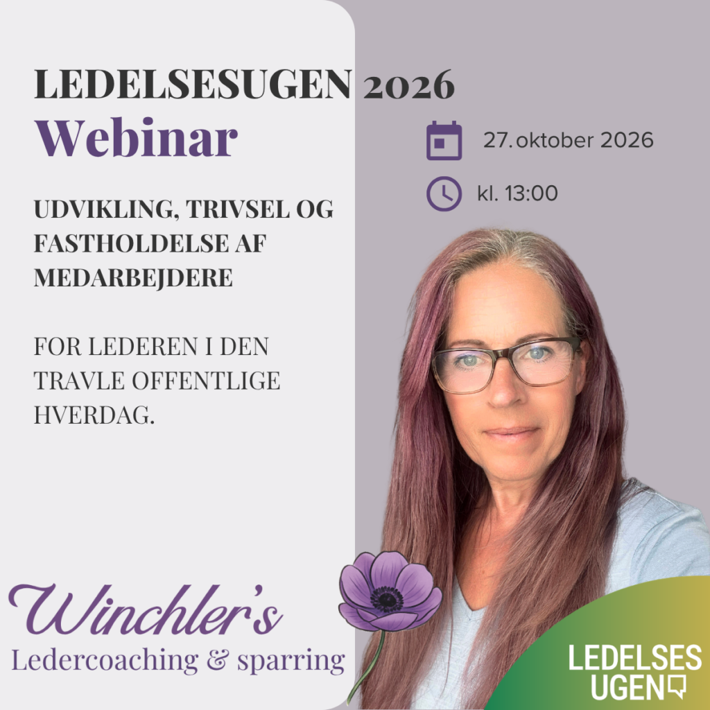 Winchlers deltager i ledelsesugen med et webinar